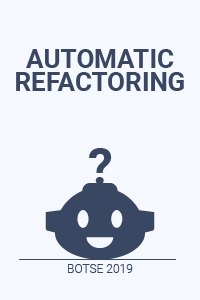 Towards an Autonomous Bot for Automatic Source Code Refactoring