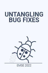 A fine-grained data set and analysis of tangling in bug fixing commits