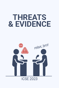 Evidence Profiles for Validity Threats in Program Comprehension Experiments